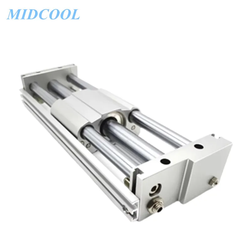 Magnetically Coupled Rodless Cylinder Slider Type Slide Bearing CY1S10 Stroke 100 200 300 400 500mm