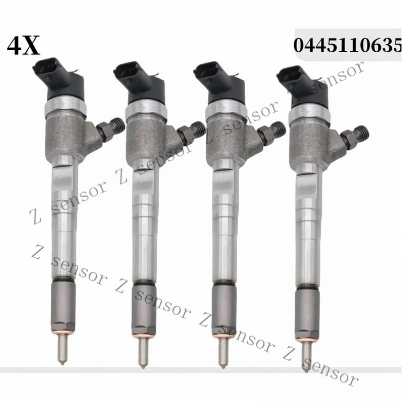 Набор из 4 форсунок Common Rail AAA+ 0445110635 для дизельных двигателей Maxus V80 2.5 Euro 5