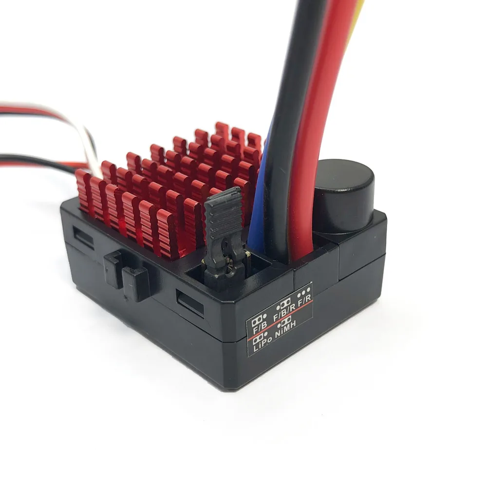 YSIDO YS-60A-RTR 60A Brushed ESC Electric Speed Controller 6V/3A BEC for 1/10 RC Car Traxxas TRX4 TRX6 D90 Redcat Crawler Truck