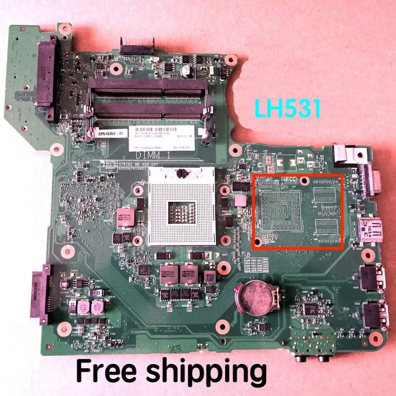 

Suitable for fujitsu LH531 Laptop Motherboard integrated graphics Mainboard 100% tested fully work free shipping