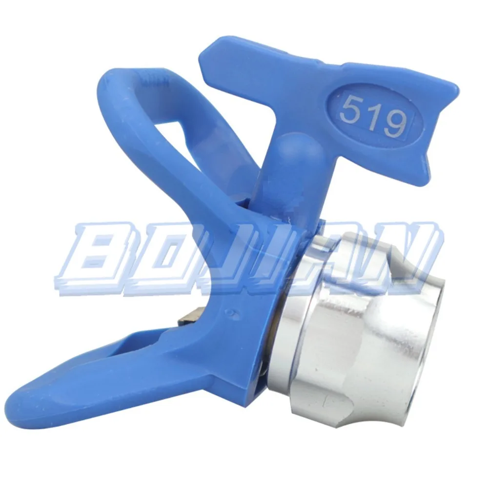 Blue Nozzle Seat Spray Paint Accessory Universal Tool Airless Paint Spray Gun Flat Tip Nozzle Guard Seat Paint Sprayer