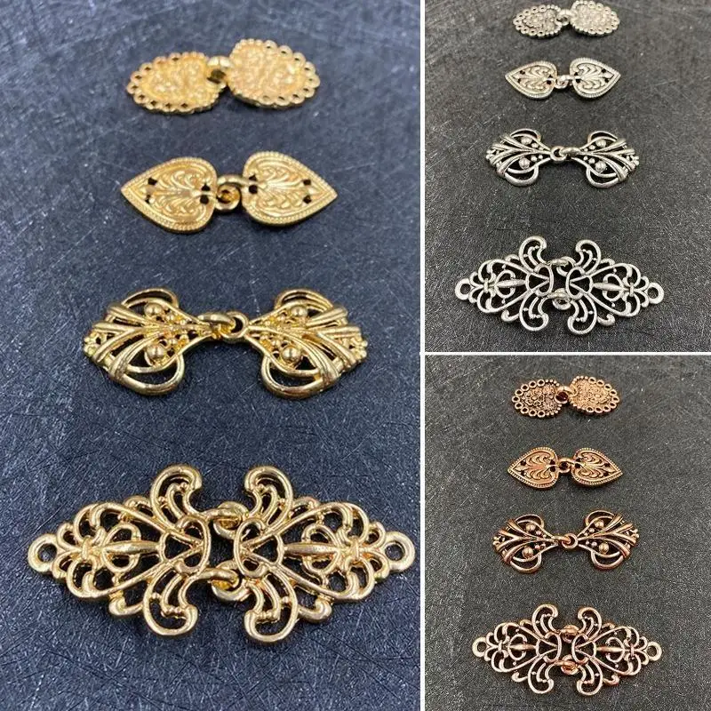 4 Pieces Retro Cardigan Clips Vintage Sweater Clips Sweater Shawl Clips Dress Clip Shirt Brooch Clip Clothes