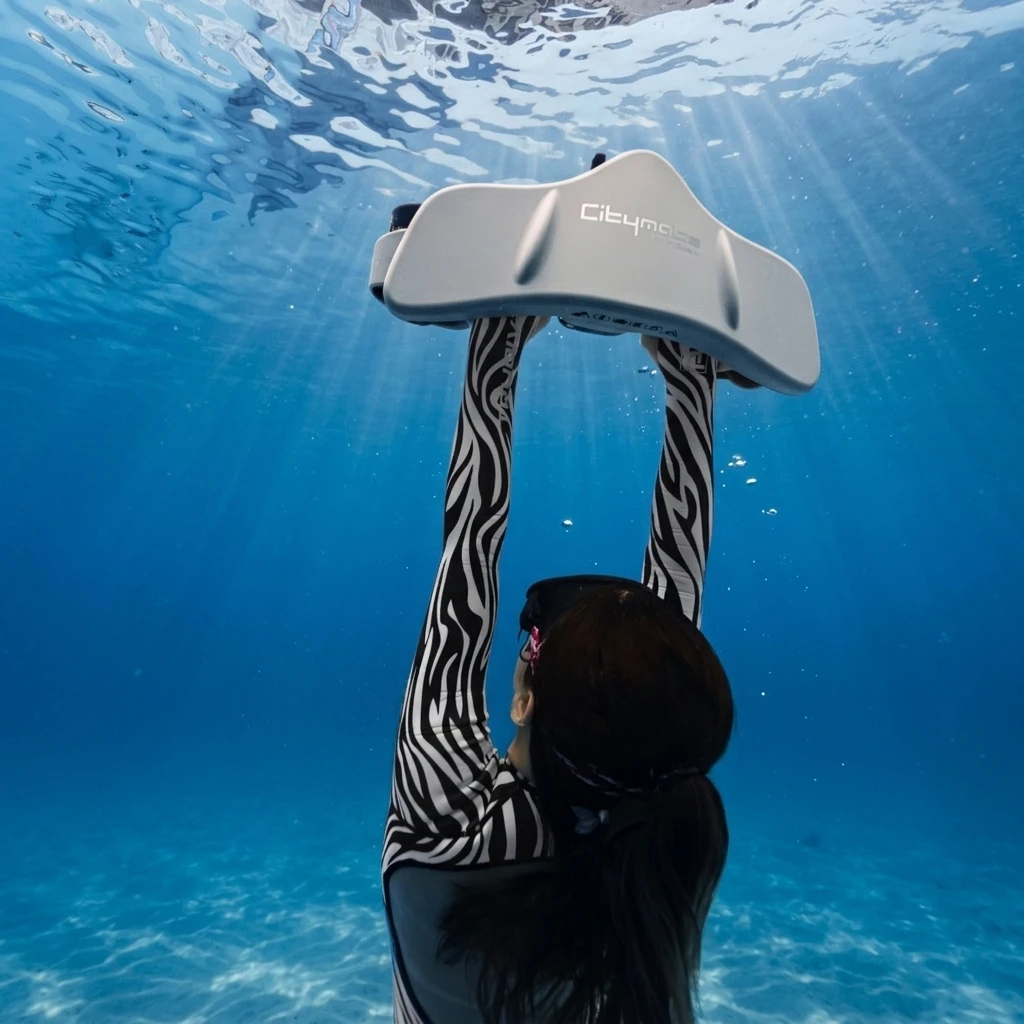 Removable Battery Underwater Scooter For Adults Child Pool Sea Scooter Propeller Surfboard For  Swimming Diving Snorkeling