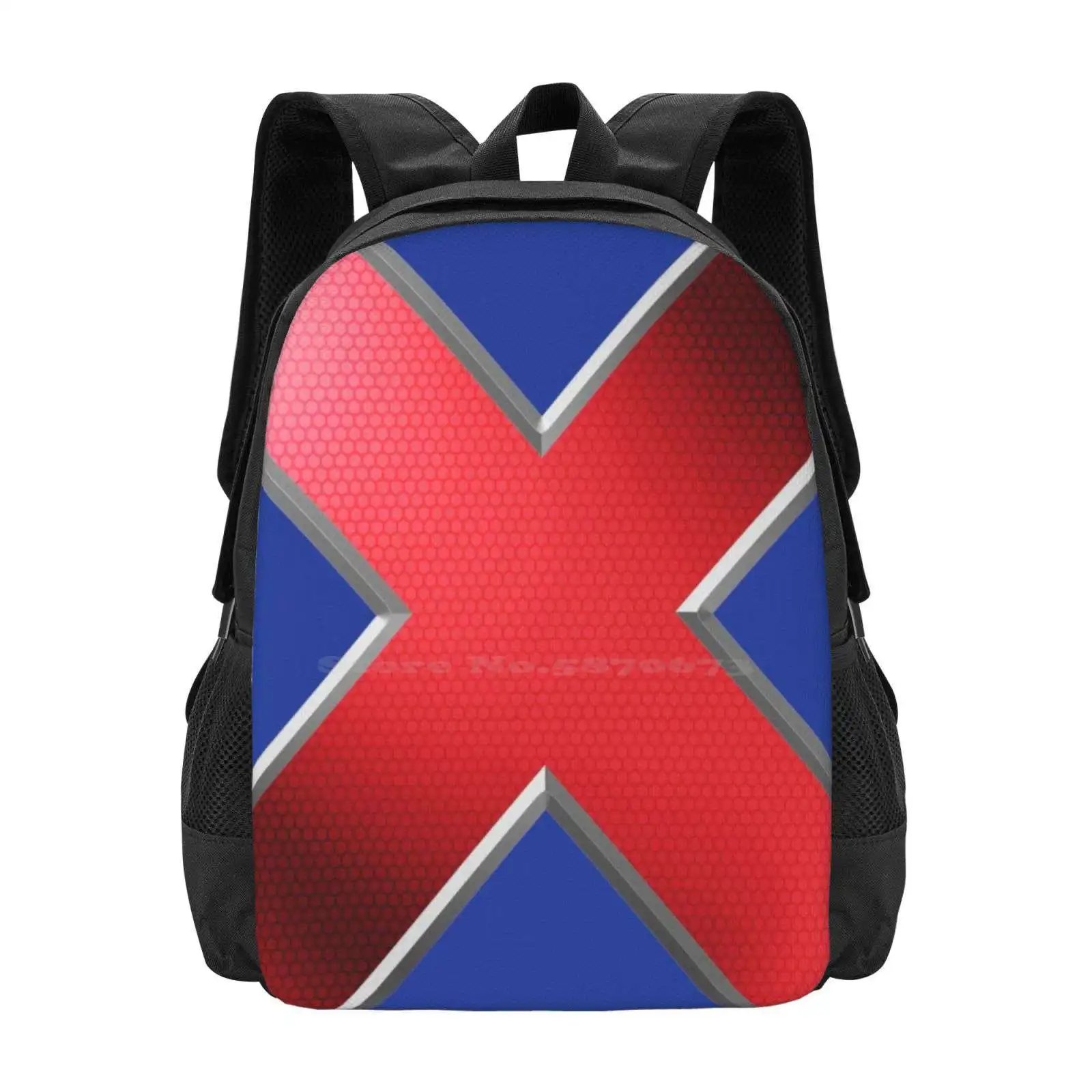 Captain Britain 3D Print Design Backpack Student Bag Mutants X Men Captain Britain Brian Braddock Betsy Braddock