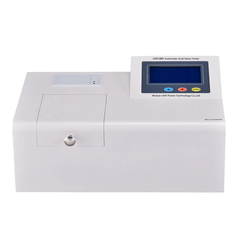 UHV-665 Transformer oil automatic acid value analyzer Petroleum product acid value tester