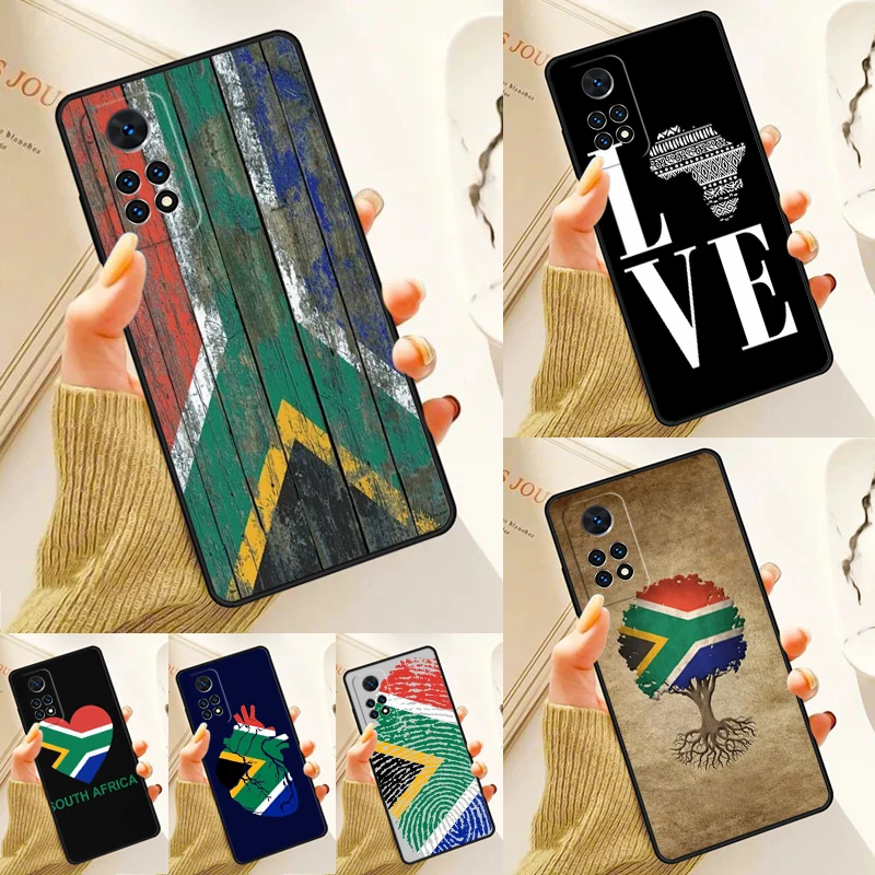 Love South Africa Case For Samsung Galaxy S24 Plus S23 S20 S21FE Lite S22 Ultra Note 20 S8 S9 S10 Phone Coque