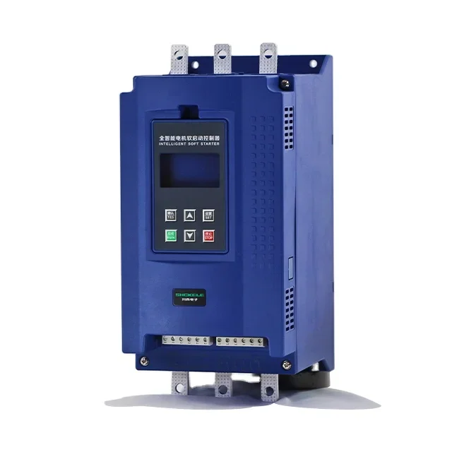 

Low price China 12 year 220V 380V 220KW 3 phase ac motor soft starter supplier for air blower motor Water pump and mine motor