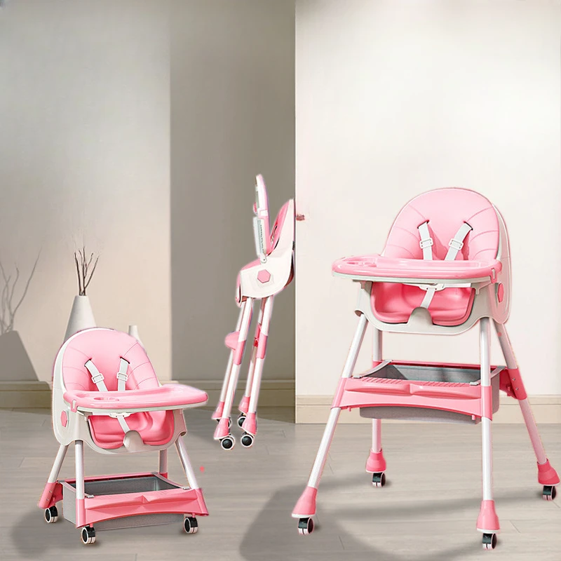 Picture 6: Space-Saving Convertible Toddler Seat - Soft-Padded Adjustable Height Chair with Foldable Design for Home/Travel