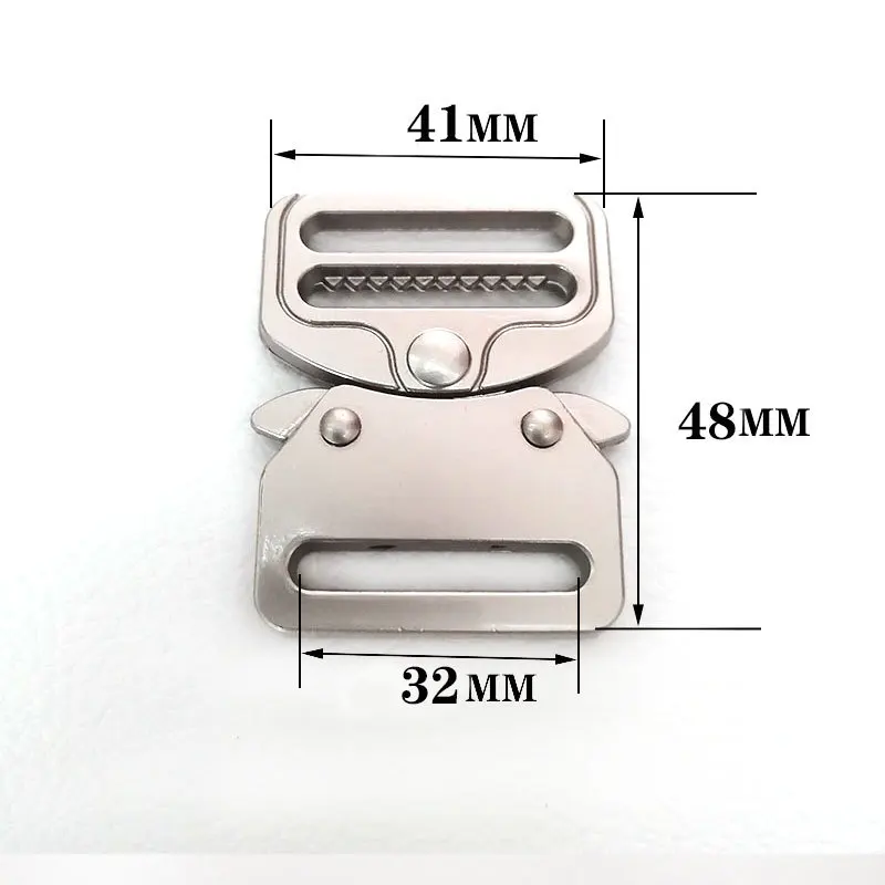 20/25/40mm paski metalowe suwak Release klamry pasa dla obroża dla psa Paracord taśma do szycia DIY torba bagaż z ubraniami akcesoria
