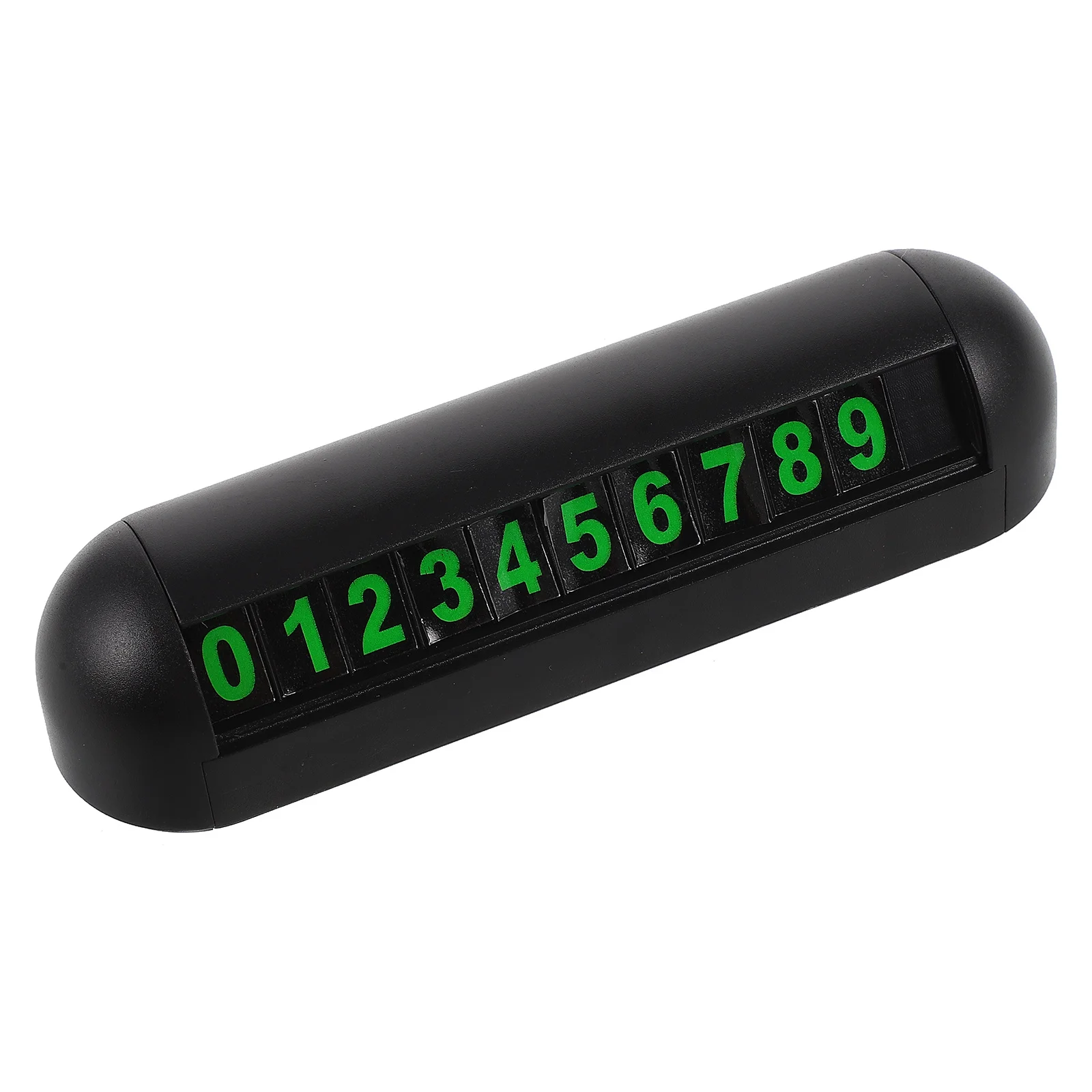 

Temporary Parking Card ABS Luminous Phone Dashboard Display Vehicle Telephone Number Sign for Moving Parking