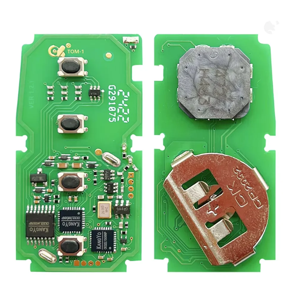 CK TOM Series Universal Key TOM-O-01 For Toyota RAV4 Hilux Land Cruiser Lexus RX350 Support 8A/4D Smart PCB Remote Circuit PCB