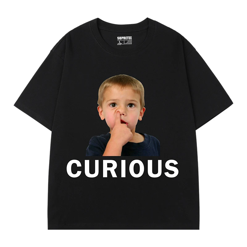 مضحك الصبي طباعة قصيرة الأكمام شارع العليا تي شيرت الرجال والنساء نفس نصف كم زوجين الملابس 2026 الصيف يجب ارتداء