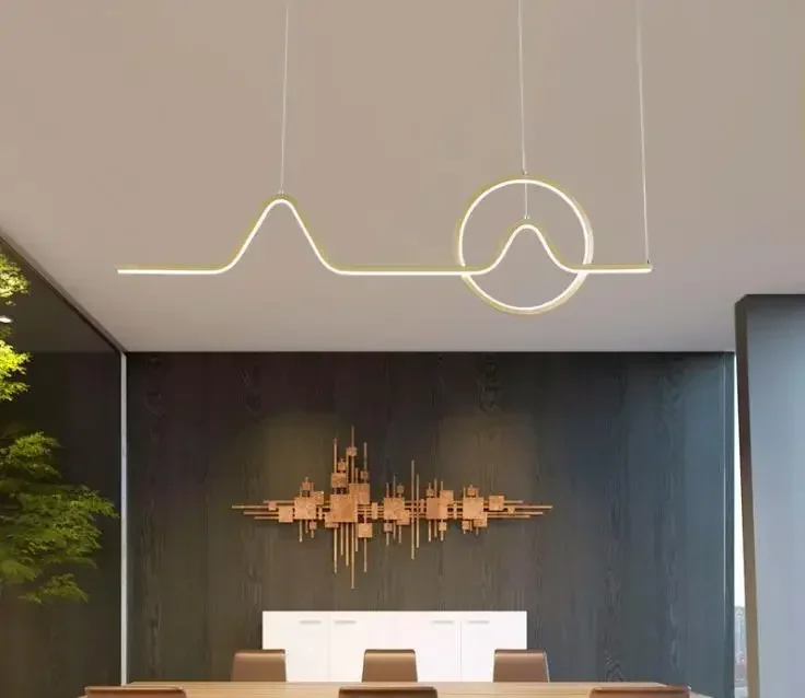 Nordic Modern led pendant lights for dining living room shop led hanging pendant lamp fixture Matt