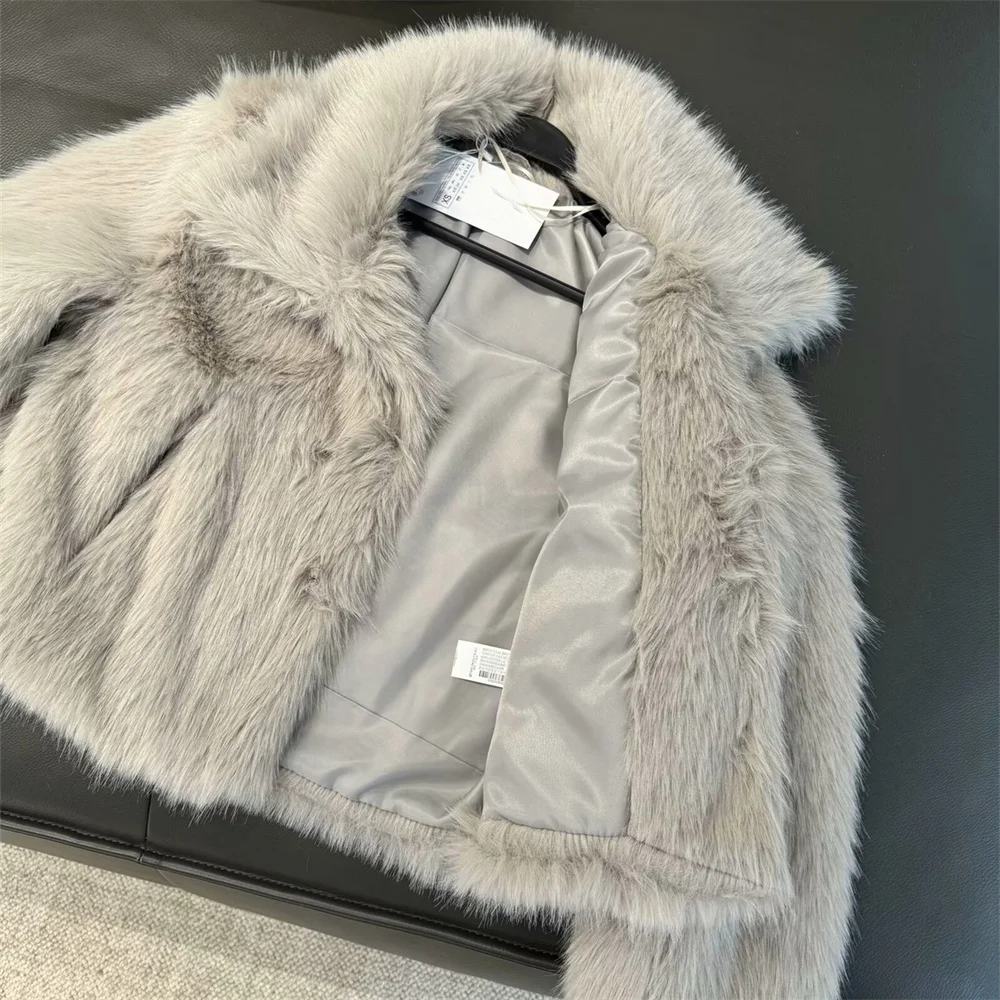 UNIZARA chaqueta corta de manga larga con cuello levantado para mujer, nueva colección de otoño e invierno, chaqueta con forro empalmado