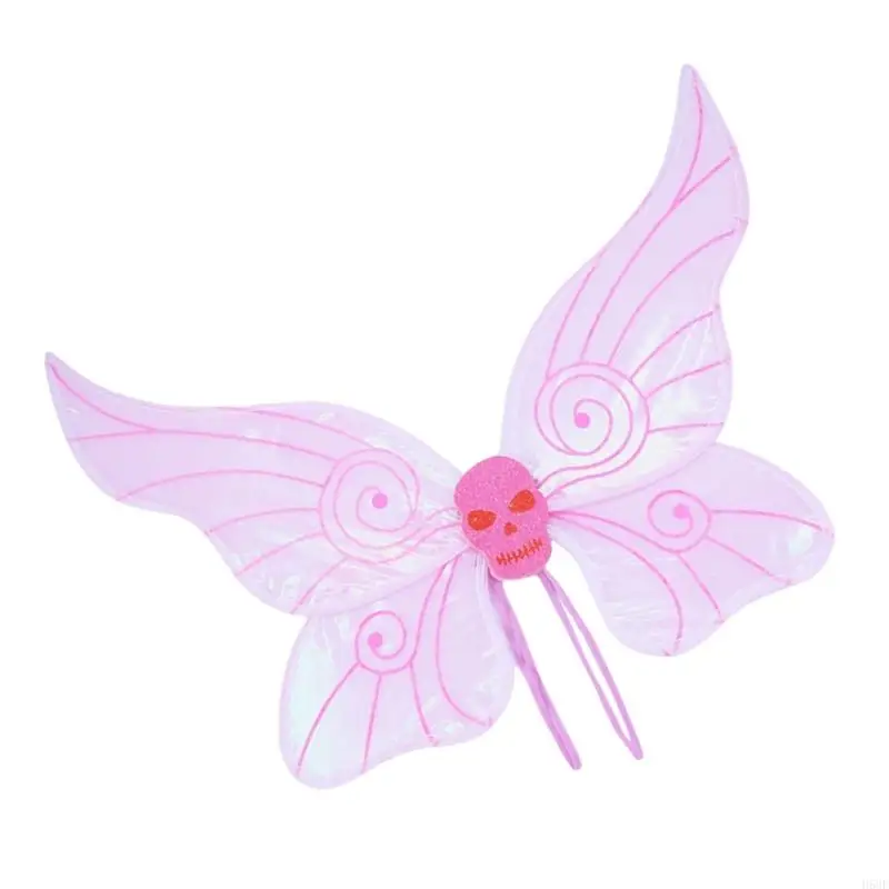 H58E Girl Girl Butterfly Wing Fairies Wing Trang phục cho phụ nữ Cô gái trẻ sinh nhật cosplay Halloween Giáng sinh Sasquerades