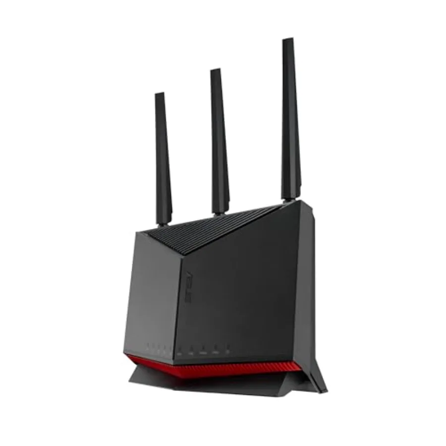 

RT-BE86U BE6800 Dual-Band WiFi 7 Router Supports 4096-QAM MLO AI WAN Detection AiMesh Subscription-Free Network Security Compre