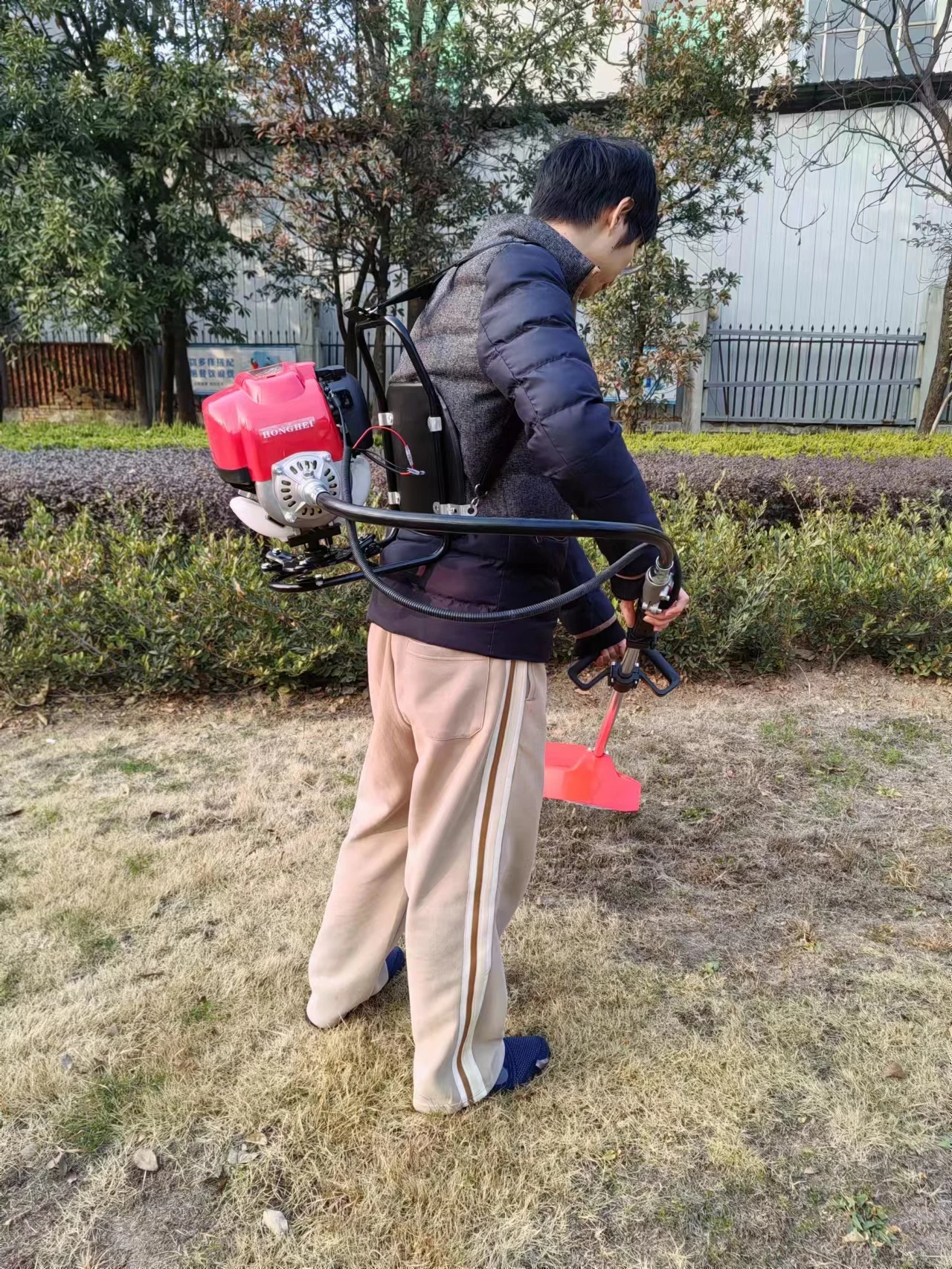 Multifunctional 4 Stroke Petrol Small Farm Equipment-New Condition Engine for Home Use Cutting Weeding Machine for Retail for