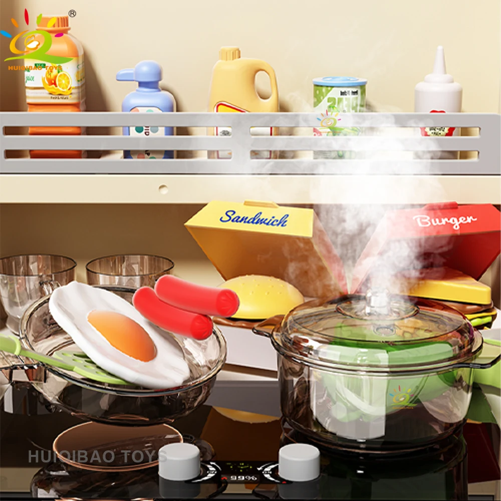 3-in-1 キッチンおもちゃ収納セット、リアルな食器洗い機、調理、グリル、オーブン、家事遊び、子供向け教育玩具