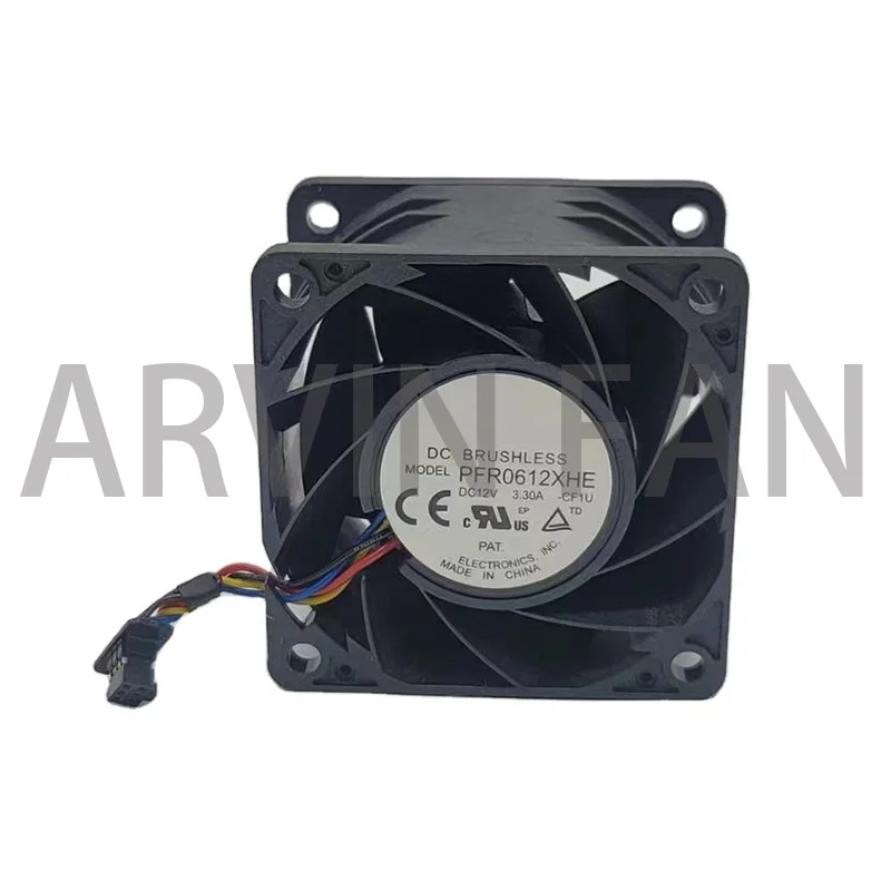 Original 6038 PFR0612XHE DC 12V 3.30A Ultra Vviolent Strong Air Flow High Speed Axial Fan