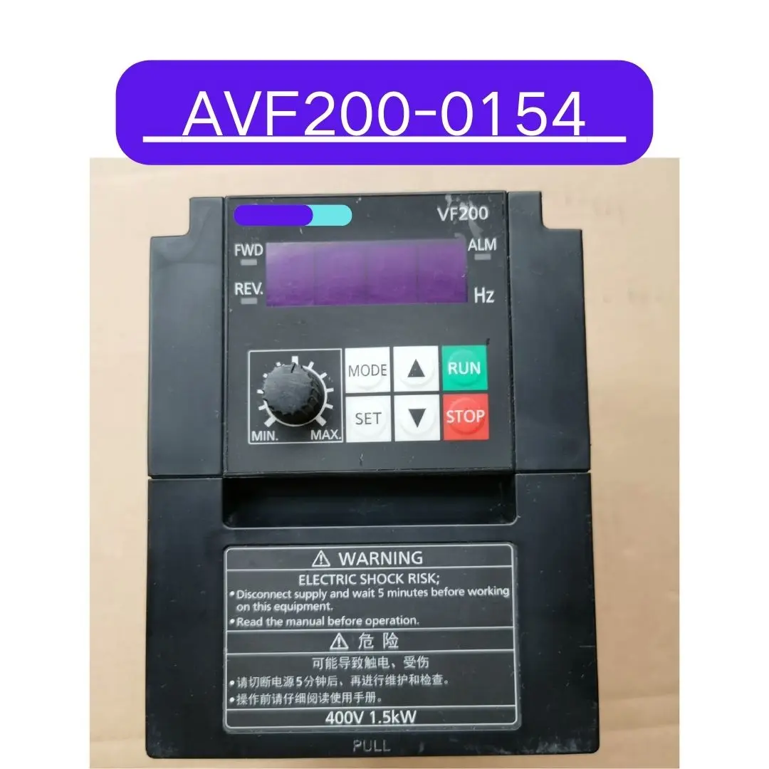 

Used AVF200-0154 inverter 1.5kw/380v Test OK Fast Shipping