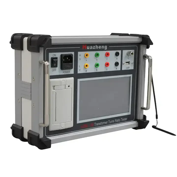 Huazheng Intelligent Transformer Voltage Ratio Testing Instrument TTR Meter Transformation 3 Phase Turns Ratio Meter