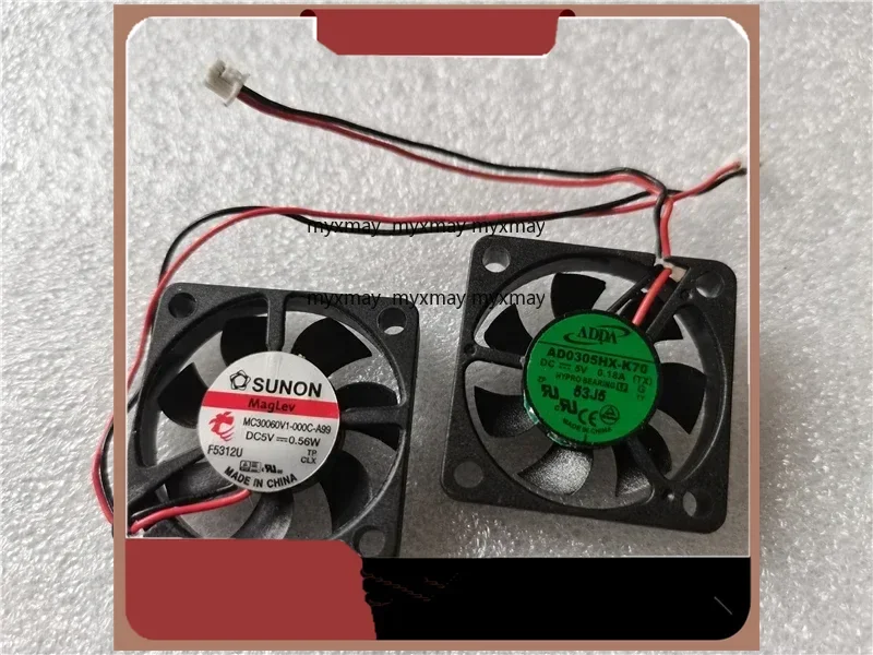 

AD0305HX-K70 MC30060V1-000C-A99 5 В 3006 30 мм 3 см тонкий 6 мм 30X30X6 мм 9500 об/мин миниатюрные очень тонкие мини-микровентиляторы с подшипником VAPO