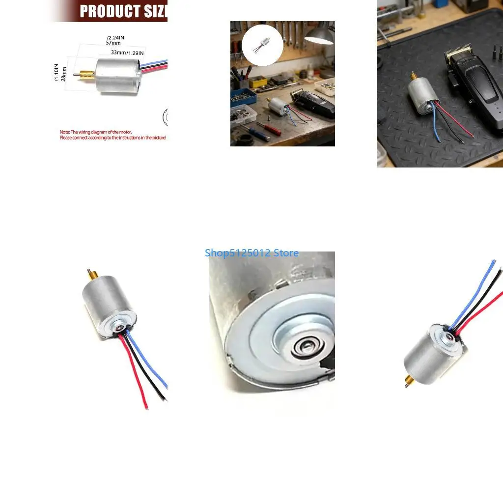 G8TC Motor Hair Trimmer Hair Trimmer Motor 8000PRM Professional Maintenance Repair