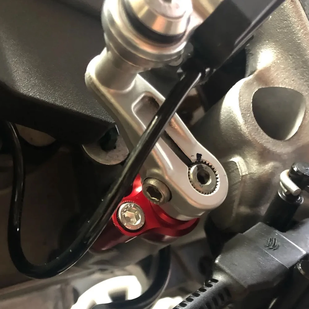 Motorcycle Accessories Shifter Lever Shifting Gear Shift Stabilizer Support Bracket For Aprilia Tuono V4 RS V4 RSV4 RSV 4 2009 -