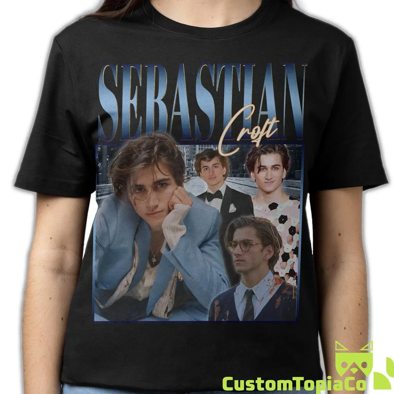 Vintage Sebastian Croft Bootleg T Shirt Retro Casual Merch for Fans vintage Washed Comfortable fashion Stylish Stretched Unisex