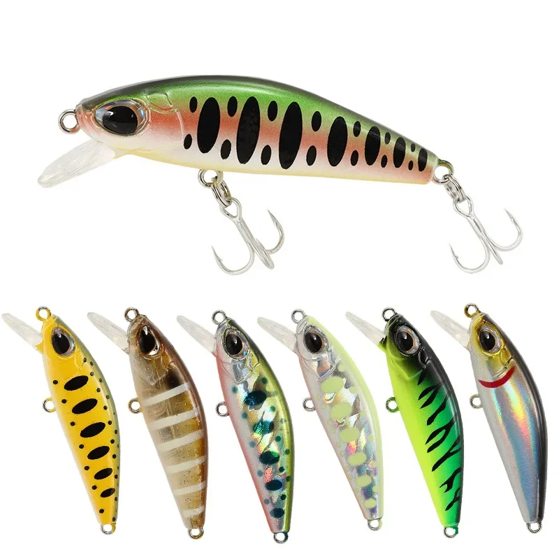 

1pcs EW Japanese Submersible Xiaomino Ultra Long Throw Wobbling Fishing Lure 5.5cm/6.5g Tremor Sinking Artificial Bait