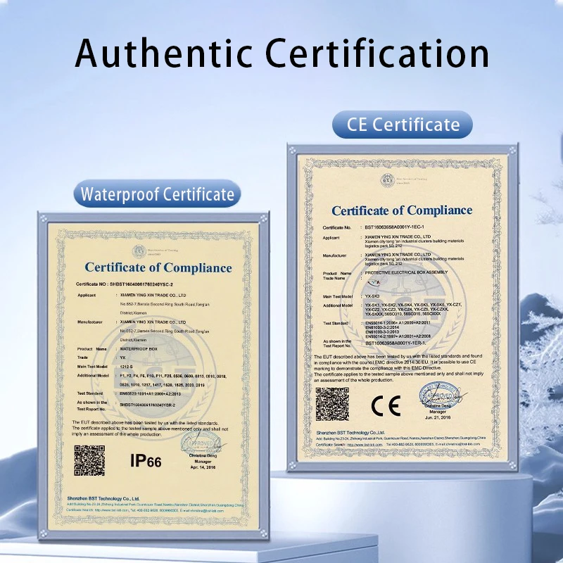 IP66 Waterproof Transparent Cover Enclosure Power Junction Box with Buckle ABS Plastic Outdoor Waterproof Electrical Box