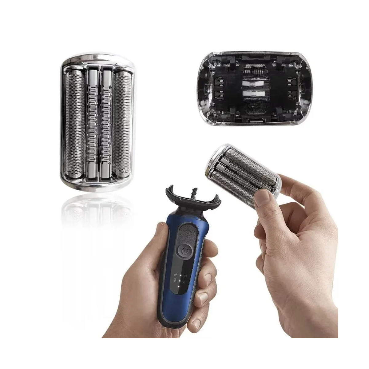 94M 92S 92M 90S Replacement Shaver Head for Braun Series 9 Pro Electric Shaver Foil Cutter 9030S 9040S 9050Cc 9240S