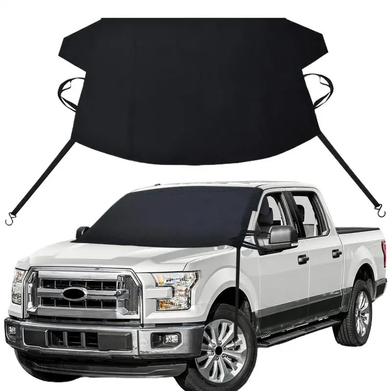 For  RV Car Windscreen Cover SUV Front Window Snow Covers Sun Protection Shade Waterproof Car Window Snow Shield For Truck RV