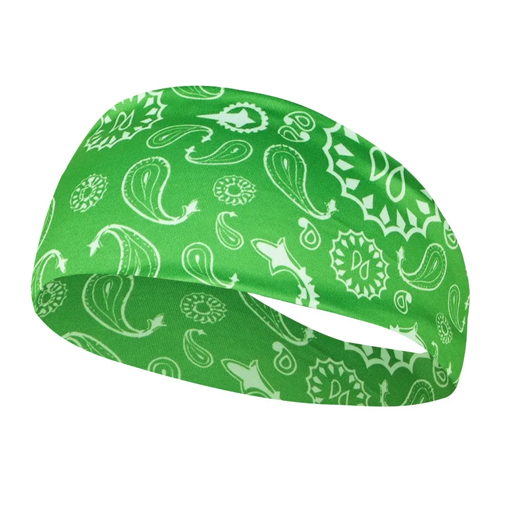 Portable Absorbing Sweat Fitness Sweat Guide Sweatproof Elastic Running Headband Yoga Hairbands