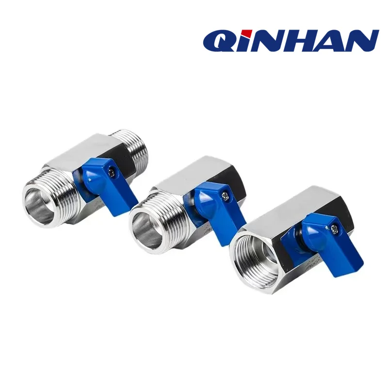 

Санитарный мини-шаровой кран из нержавеющей стали 304, внутренняя резьба, шаровой кран с внешней резьбой, клапан высокого давления, пищевая продукция