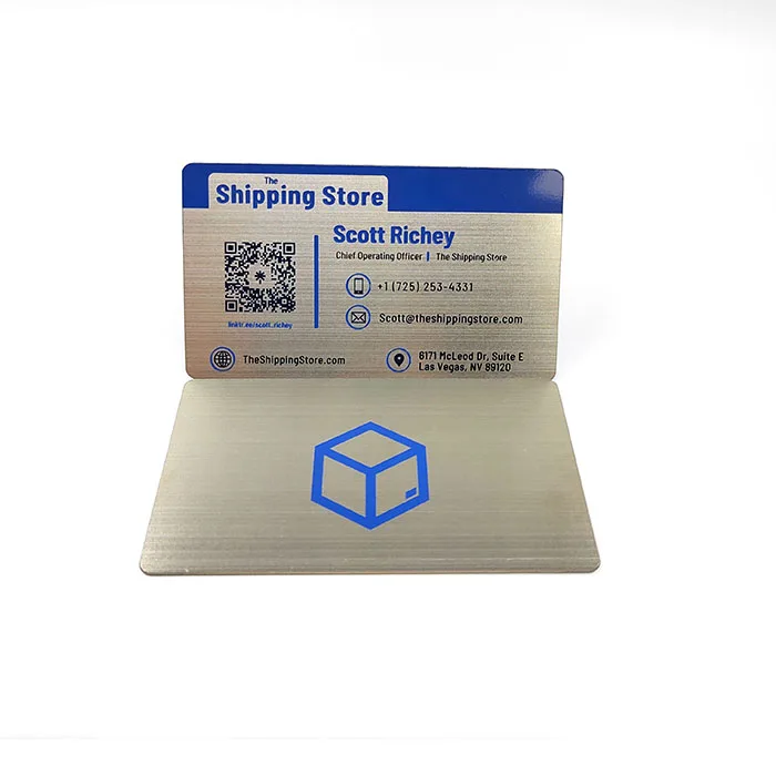 Customized query Hot Sell Price Customized Engraved Stainless Steel Laser Cut Metal  Mirror Silver Metal Visiting  Business Card