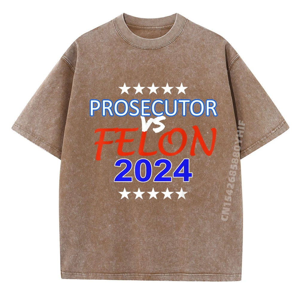 Prosecutor Vs Felon Voting Kamala للرئيس قمصان رجالي جرافيك تي شيرت رجالي مطبوع تي شيرت الترفيه غسلها الملابس
