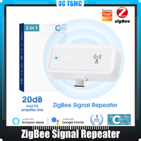 ZigBee Signal Repeater Works with ZigBee Gateway Hub Type C Signal Booster Work for Alexa Google Home Wireless Extender Repeater