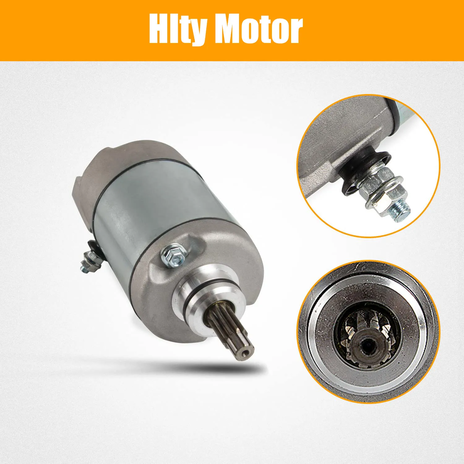 

Starter Motor for Honda ATV TRX500FA FourTrax Foreman Rubicon 2001-2014, TRX500FGA 2004-2008, TRX500FPA FourTrax Rincon 2009-201