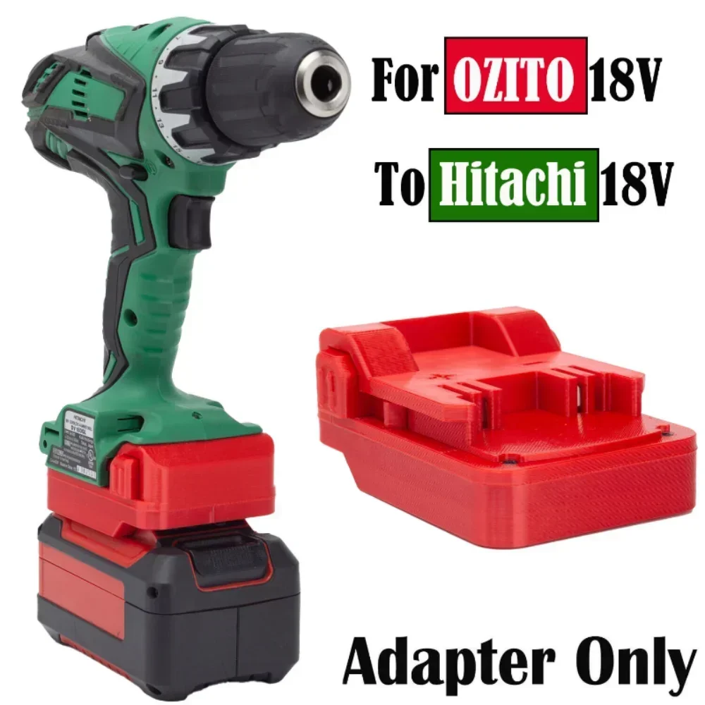 

Battery Adapter Converter For Einhell for OZITO 18V Lithium To Hitachi 18V Cordless Power Tools(Not include tools and battery)