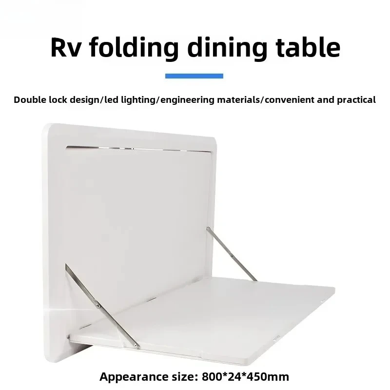 FORRV folding dining table RV modification accessories trailer outdoor with lights external rollover dining table external hangi