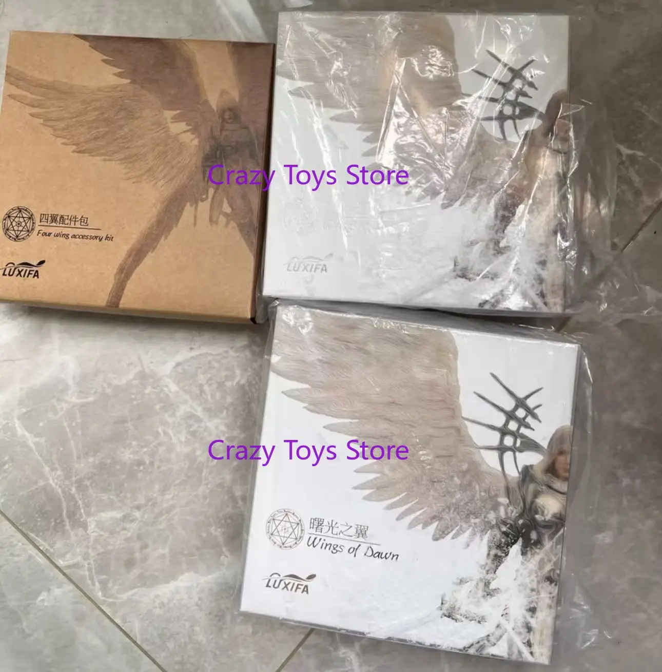 

In Stock Lucifer 1/12 Wings of Dawn Archangel Michael Action Figure Toy Collection Gift