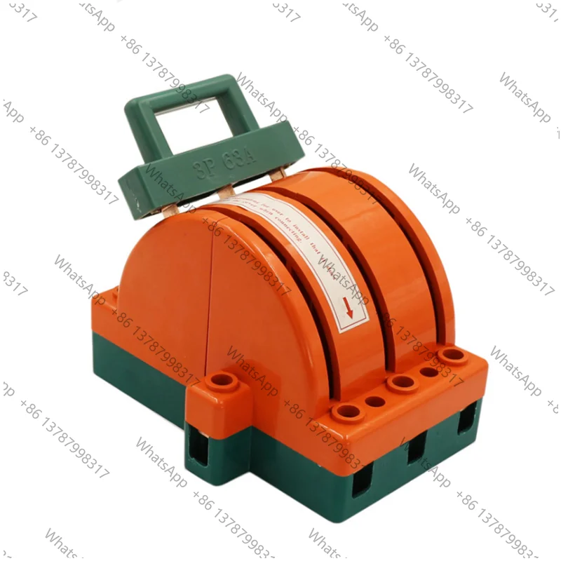 Heavy Duty 3Poles Double Throw 3PDT 60A Electric Safety Knife Blade Disconnect Switches