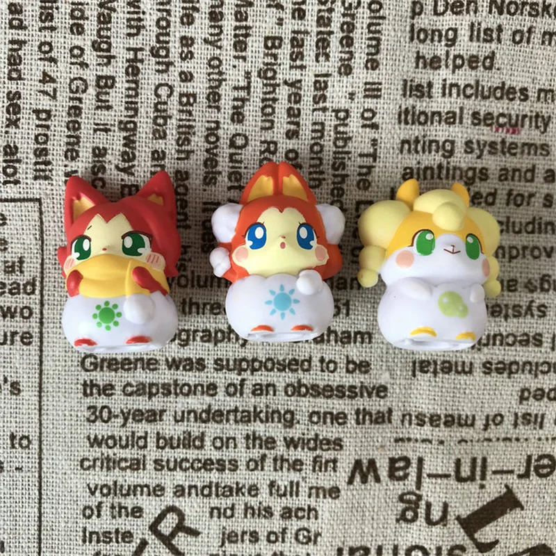 4cm kreskówka COCOTAMA figurka zabawka PCV zabawka dla dzieci model kolekcjonerski