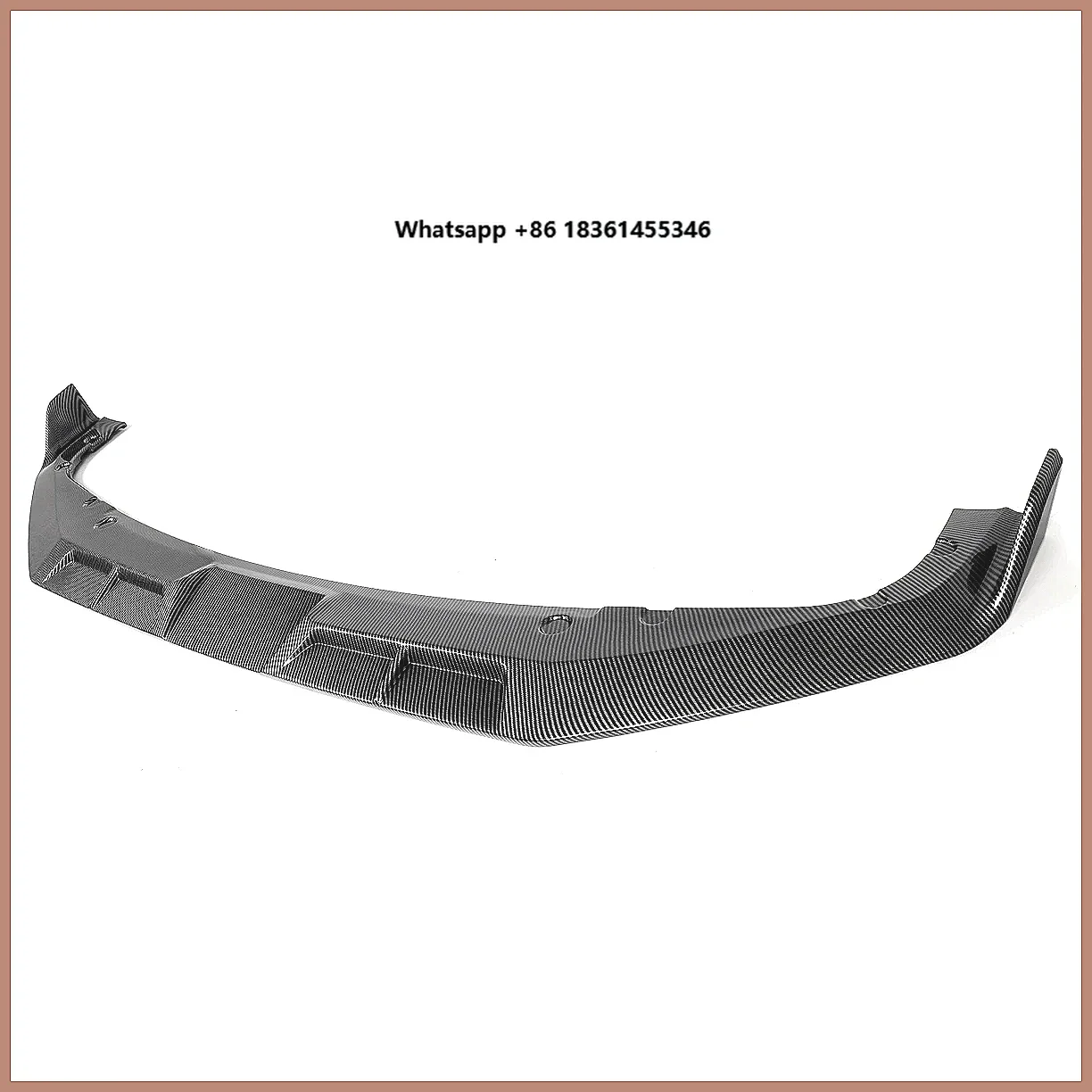 

For F95 F96 LCI Models 2023-2024 for X5M X6M Front Bumper Lip Spoiler, Style Splitter
