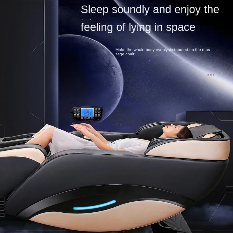 C17 Electric Massage Chair Full Body Wrapped with Large Screen Manual Control AI Assisted Relaxation Home Therapy Seat