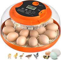 Incubator with Automatic Egg Turning and Humidity Control, Incubators for Hatching Eggs, Chicken, Ducks, Goose, Pigeon, Quail