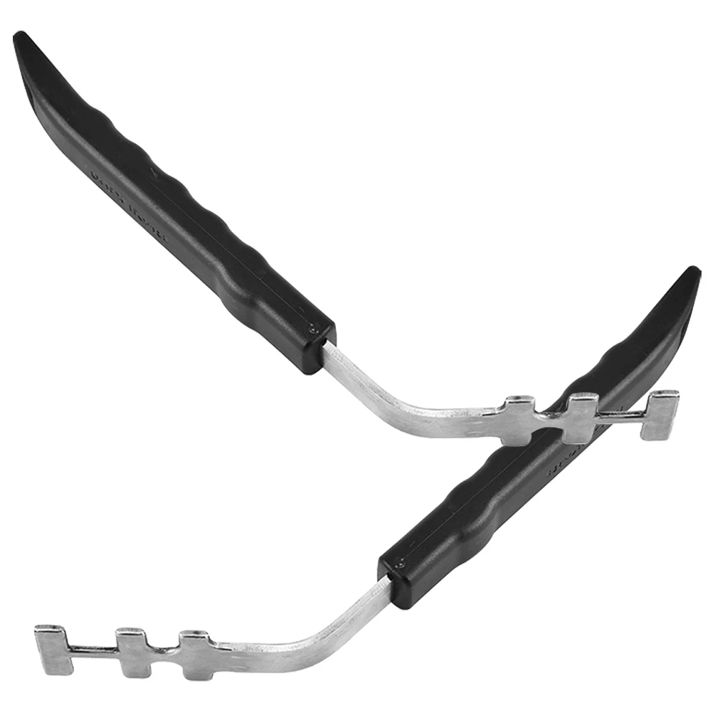 

2pcs Anti-scalding Oven Net Grills Lifter Stainless Steel BBQ Clamp Grill Grate Gripper Tool Cooking Grid Lifter Kitchen Gadgets