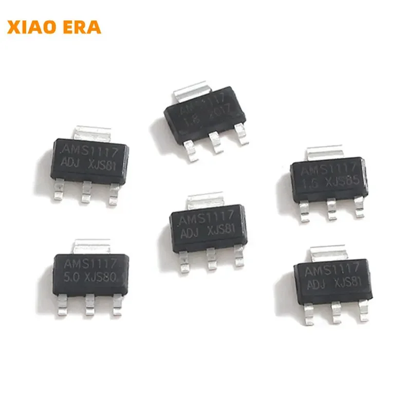 10Pcs SMD Low Dropout Voltage Regulator Transistor SOT-223 BCP56 BCP56-16T1G BL1117C-18CX CZT5551 FZT792A FZT851 LM1117MPX-3.3