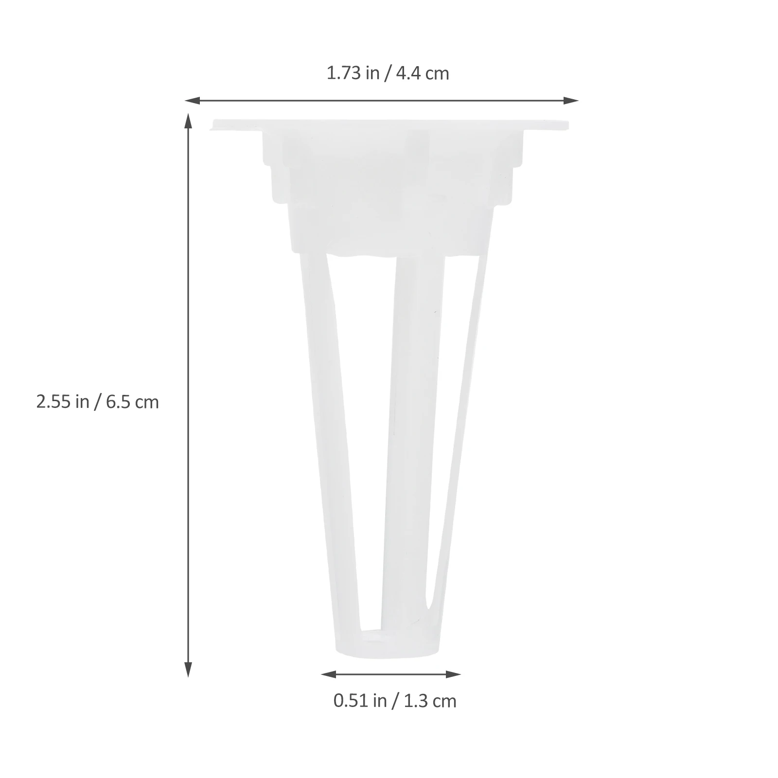 

Hydroponic Baskets Planting System Plastic Flowerpot White Gardening Vegetables Reusable Durable Slotted Design Easy Drain Water